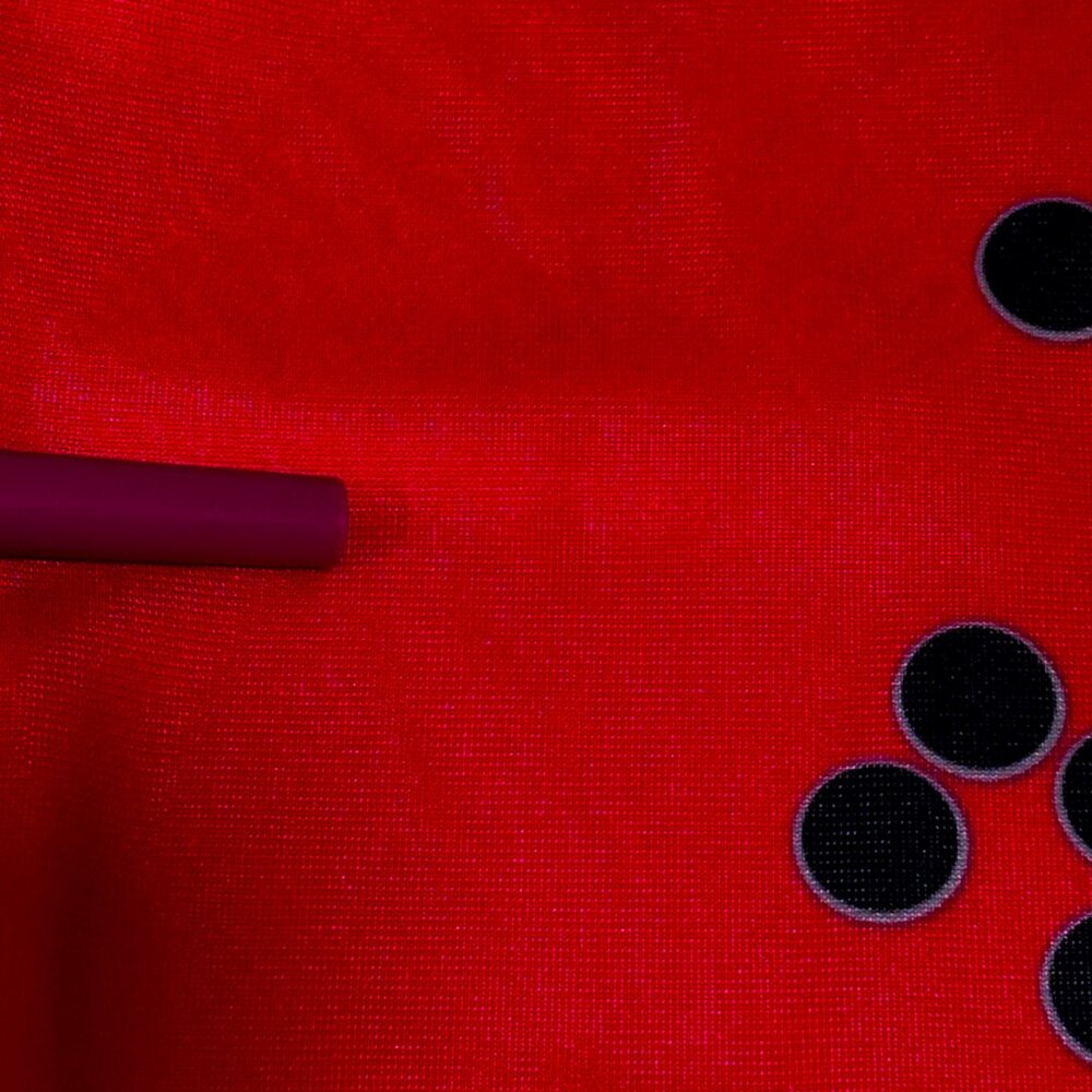 BENCH x Miss Pink Red Polka Dot Zip Hoodie | Casual Streetwear | Medium * - Picture 8 of 9